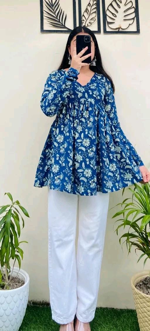 Allure Fashion Women's Short kurti Tunics