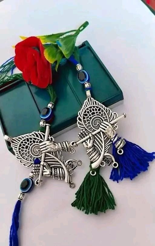 Allure Fashion Bhaiya Bhabhi Designer Couple Rakhi