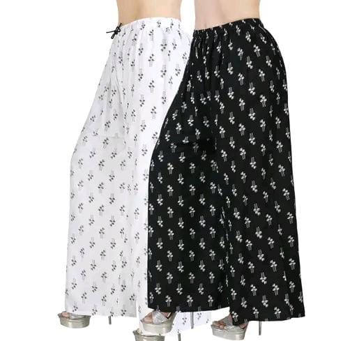 Allure Fashion Women's Flared Sharara Plazzao Combo